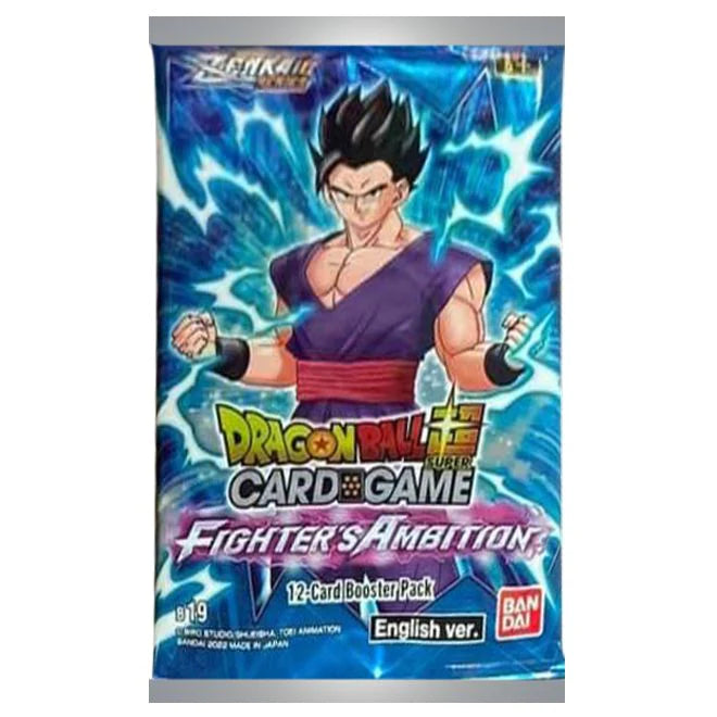 Dragon Ball Super Card Game: Fighter's Ambition Booster Pack (B19) –  Galleon Games