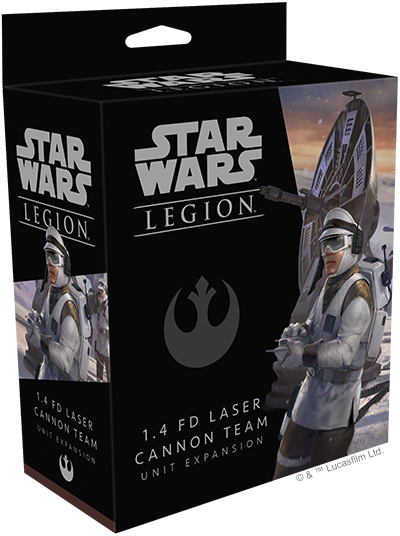 Star Wars Legion: 1.4 FD Laser Cannon Team