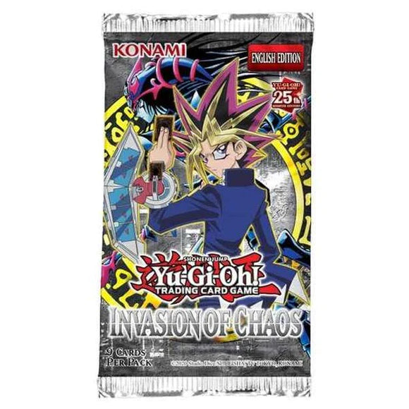 YuGiOh! TCG: Legendary Collection Reprint 2023 Invasion of Chaos Booster