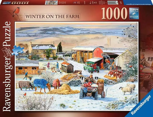 Winter on the Farm Puzzle