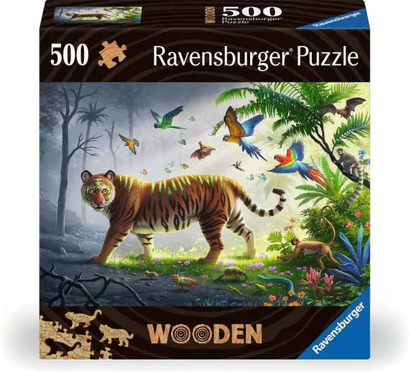 Jungle Tiger - Wooden Puzzle