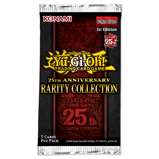 YuGiOh! TCG: 25th Anniversary Rarity Collection Premium Booster Pack