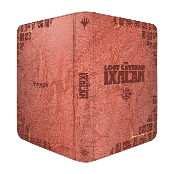 Magic the Gathering Premium Pro Binder 9 Pocket Zippered: The Lost Caverns of Ixalan Ruins Symbol