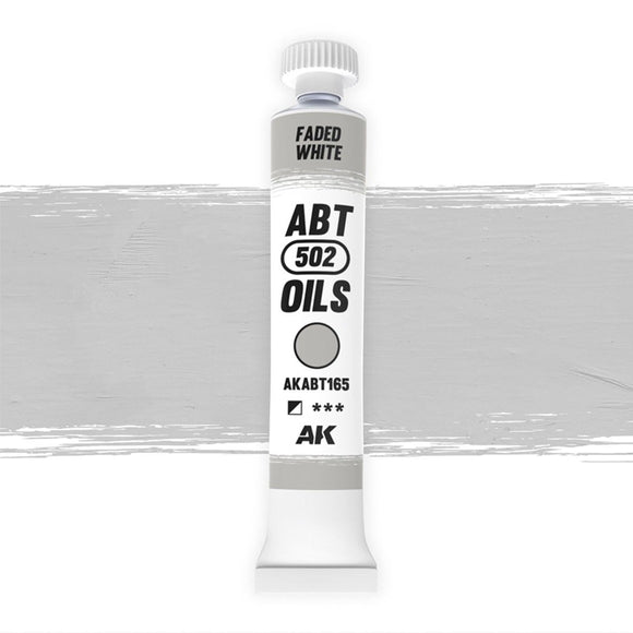 ABT 502 Oils: Faded White (20ml)