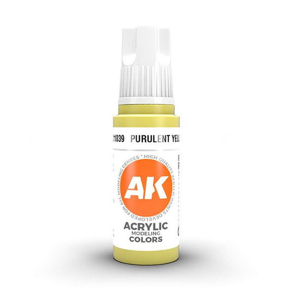 AK Interactive 3rd Generation: Purulent Yellow (AK11039)