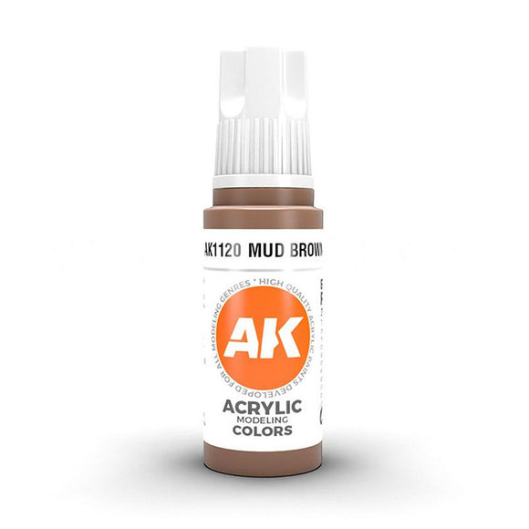 AK Interactive 3rd Generation: Mud Brown (AK11120)