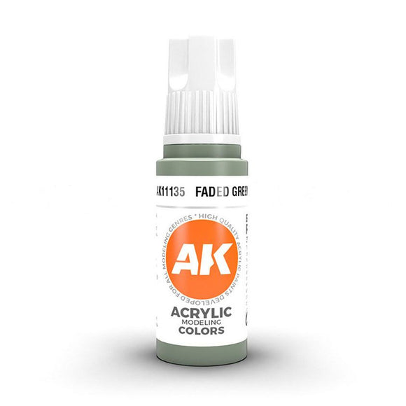 AK Interactive 3rd Generation: Faded Green (AK11135)