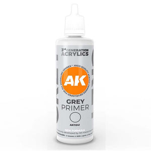 AK Interactive 3rd Generation: Grey Primer 100ml (AK11241)