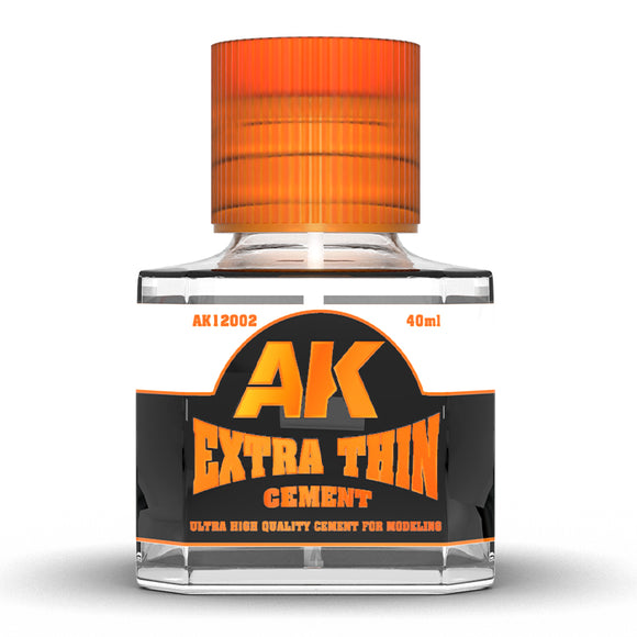 AK Interactive: Extra Thin Cement (40ml)