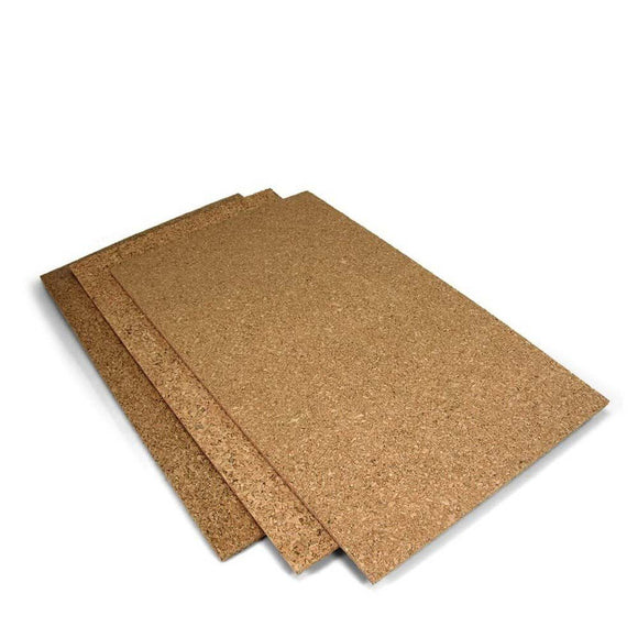 AK Interactive: Diorama - Cork Sheets Fine Grain 200 x 300 x 1, 2, 3mm (3)