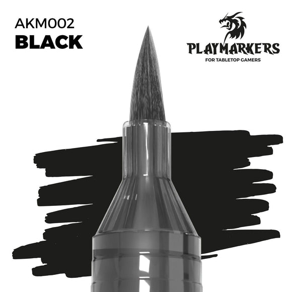 AK Interactive Playmarkers: Black (AKM002)