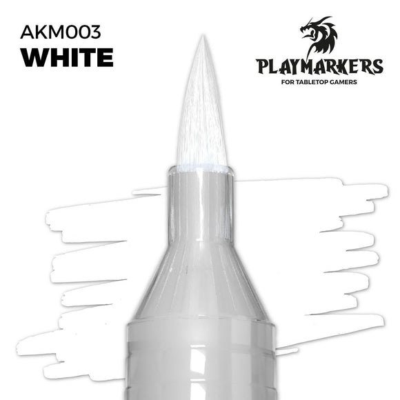 AK Interactive Playmarkers: White (AKM003)