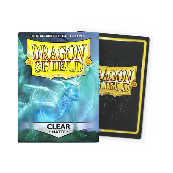 Dragon Shield Matte Sleeves: Clear (100)