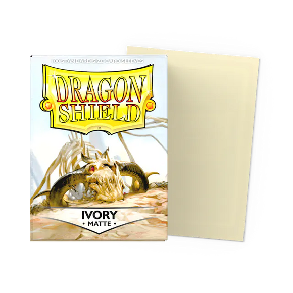 Dragon Shield: Ivory Matte Card Sleeves (100)