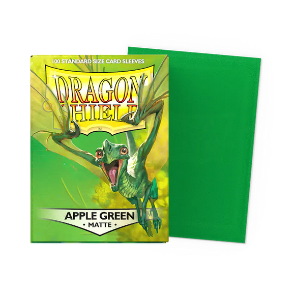 Dragon Shield Matte Sleeves: Apple Green (100)