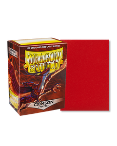 Dragon Shield Matte Sleeves: Crimson (100)