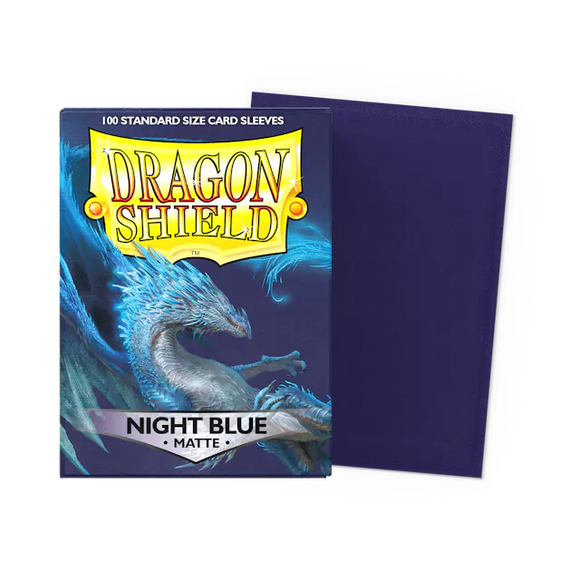 Dragon Shield Matte Sleeves: Night Blue (100)