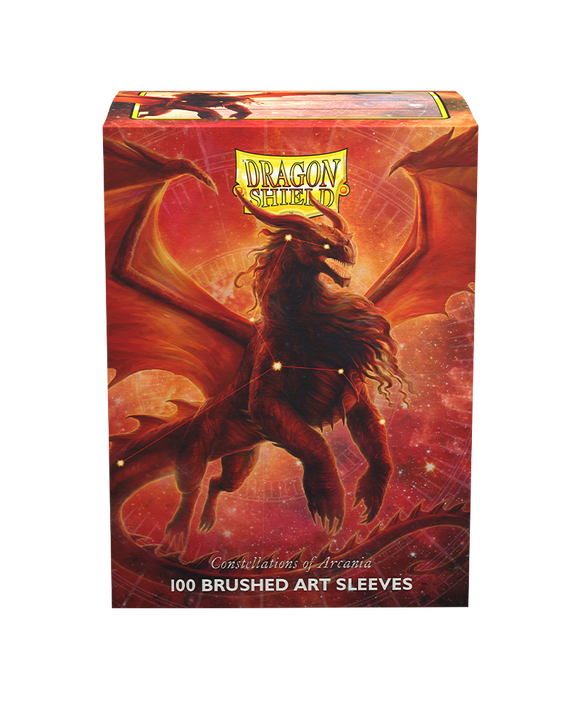 Dragon Shield Brushed Art Sleeves: Constellation of Arcania - Rowan (100)