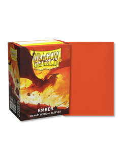 Dragon Shield Matte Dual Sleeves: Ember (100)