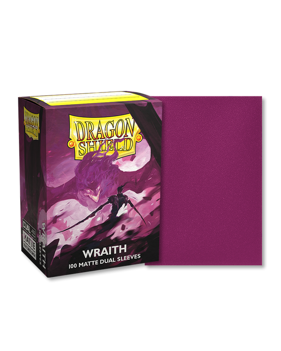 Dragon Shield Matte Dual Sleeves: Wraith (100)