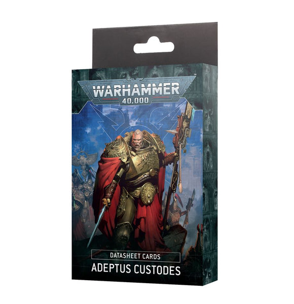 Warhammer 40000: Adeptus Custodes - Datasheet Cards