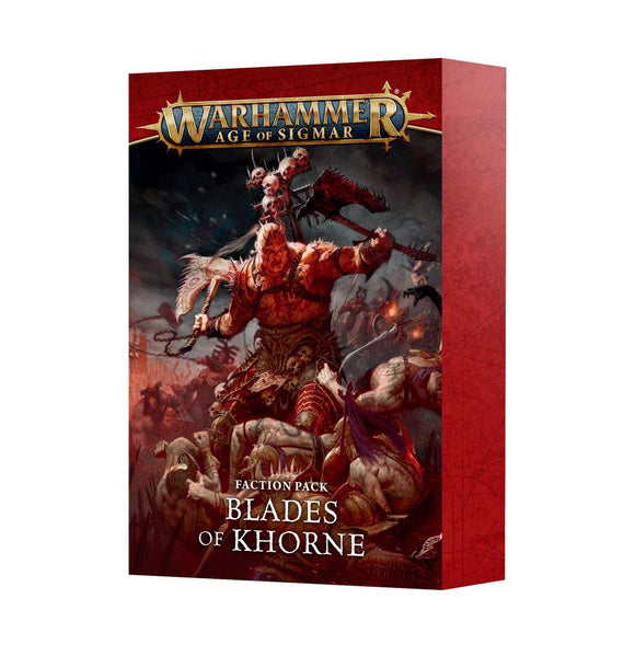 Warhammer Age of Sigmar: Faction Pack - Blades of Khorne