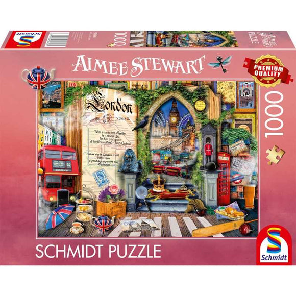 Aimee Stewart: Memories of London Jigsaw Puzzle (1000pc)