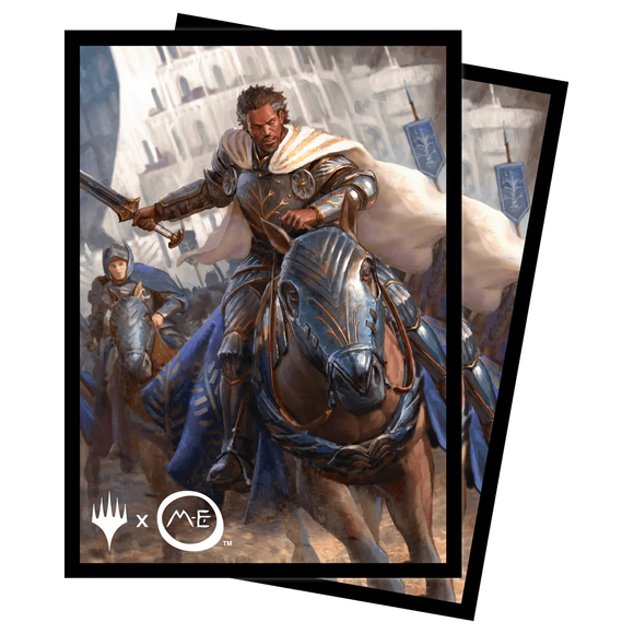 Magic the Gathering: Lord of the Rings Tales of Middle Earth Deck Protector Sleeves Featuring Aragorn