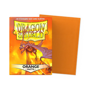 Dragon Shield: Orange Matte Card Sleeves (100)