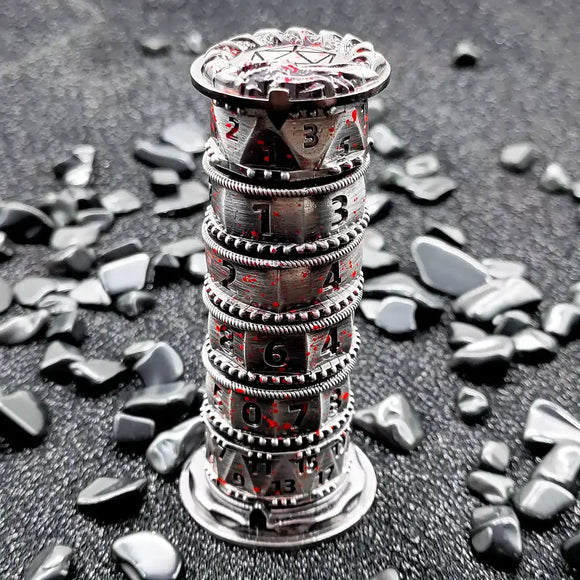 Barrel Dice Spinner: Blood Splatter