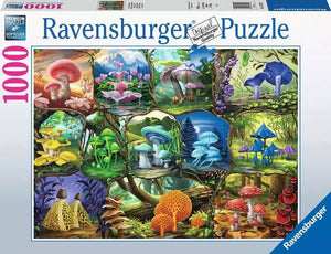 Beautiful Mushrooms Puzzle