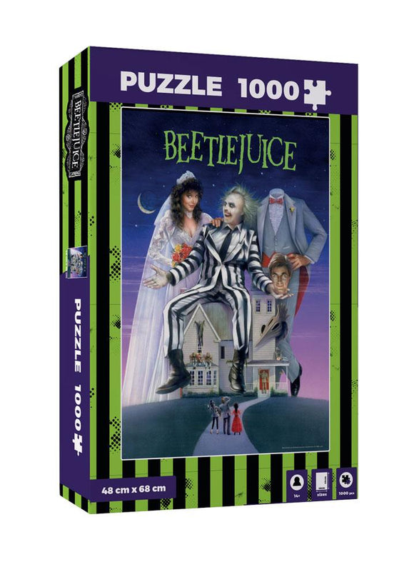 Bettlejuice Movie Poster Jigsaw Puzzle - 1000pc