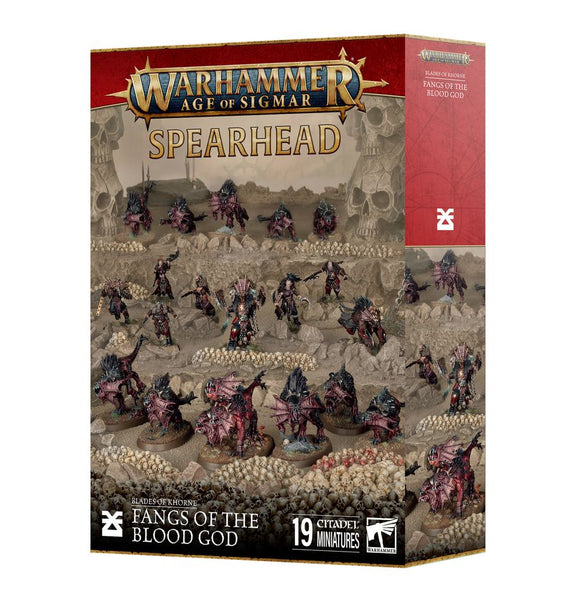 Warhammer Age of Sigmar: Blades of Khorne Spearhead - Fangs of the Blood God