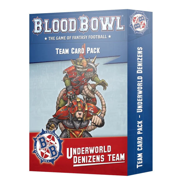 Blood Bowl: Underwold Denizens Team Card Pack