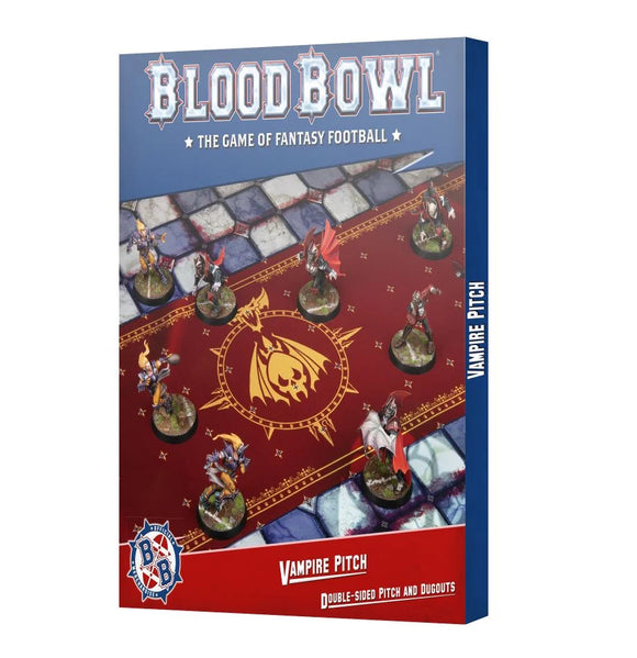 Blood Bowl: Vampire Double-Sided Pitch and Dugout