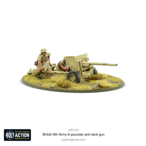 Bolt Action: British 8th Army 6 Pounder ATG