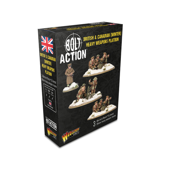 Bolt Action: British & Canadian (Winter) Heavy Weapons Platoon