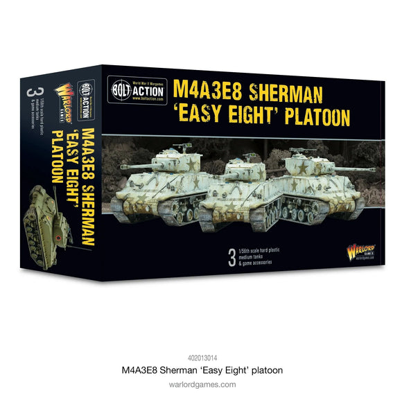 Bolt Action: M4A3E8 Sherman 'Easy Eight' Platoon