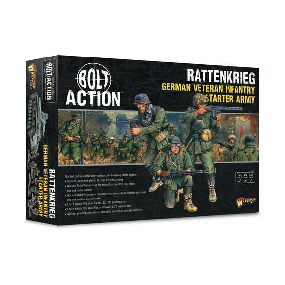 Bolt Action: Rattenkrieg German Veteran Infantry Starter Army