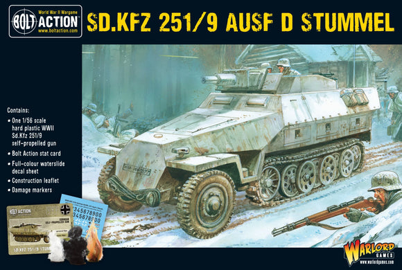 Bolt Action: SD.Kfz 251/9 Ausf D Stummel