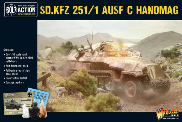 Bolt Action: Sd.Kfz 251/1 Ausf. C Hanomag