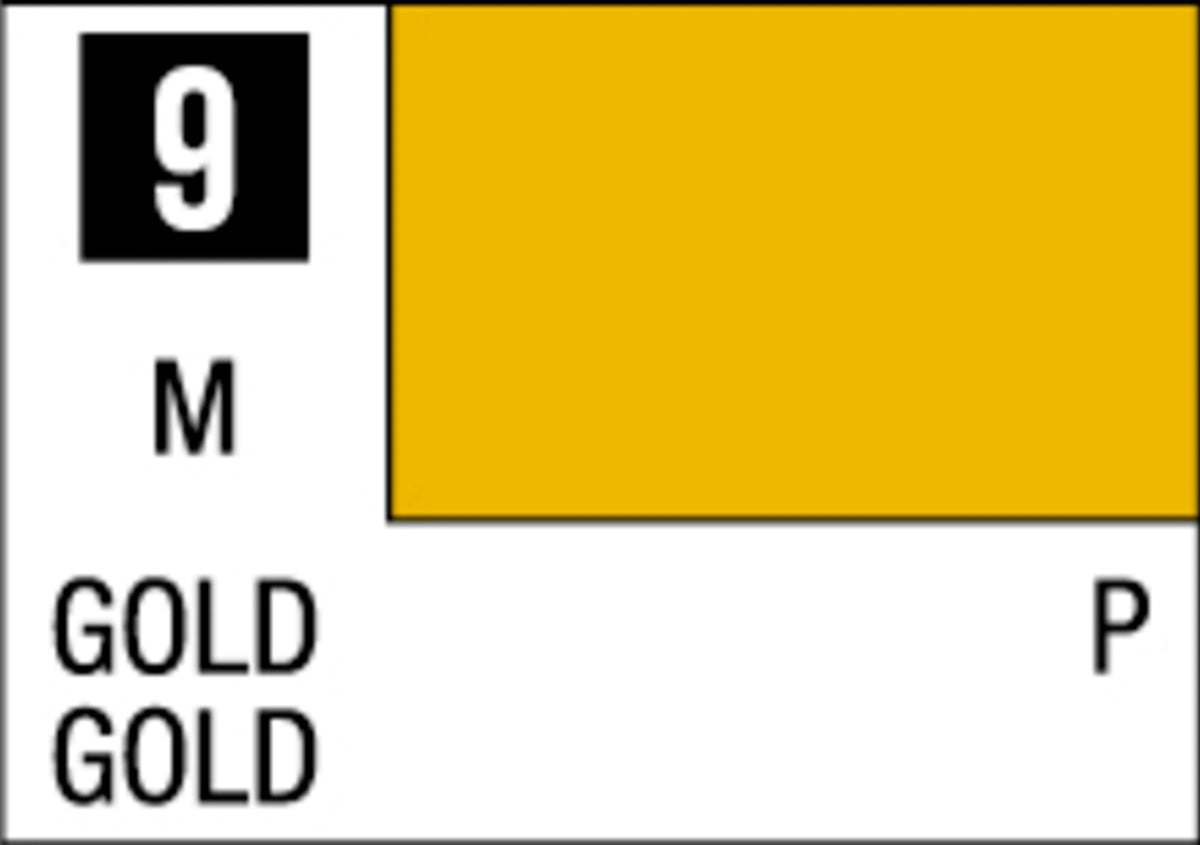 Mr. Hobby: Mr Color Gold Metallic (10ml) – Galleon Games