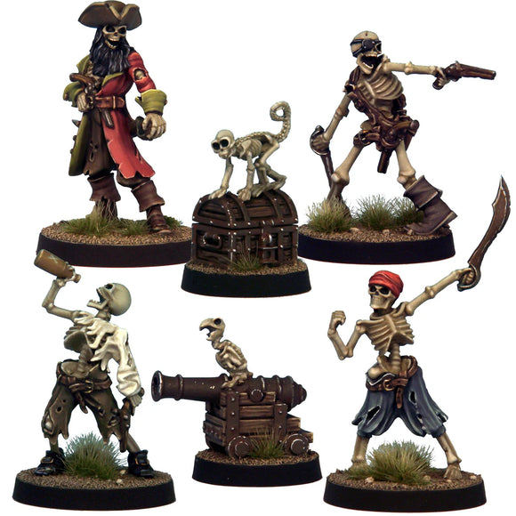 Crooked Dice: Skeleton Pirates
