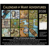 Calendar of Many Adventures 2026