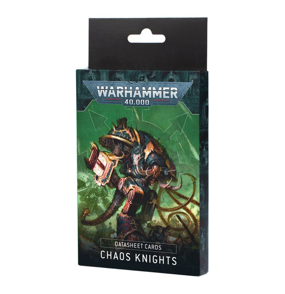 Warhammer 40000: Chaos Knights - Datasheet Cards