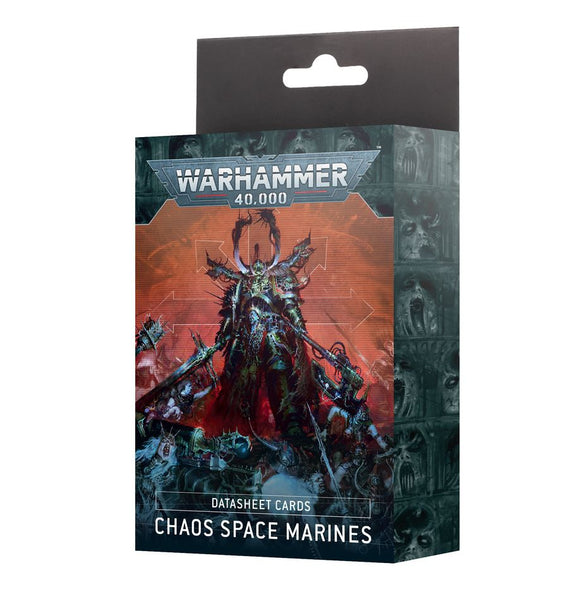 Warhammer 40000: Chaos Space Marines - Datasheet Cards