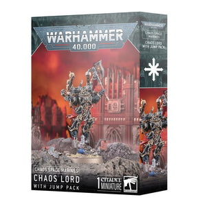 Warhammer 40000: Chaos Space Marines - Chaos Lord with Jump Pack