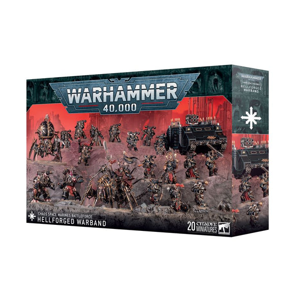 Warhammer 40000: Chaos Space Marine - Hellforged Warband Battleforce