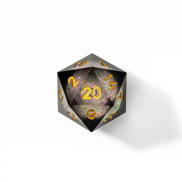 D20 Oversized Liquid Core: Arcane Cosmos 33mm
