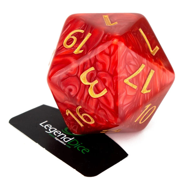 D20 55mm Pearl Red